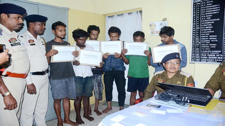 Huge quantity of stolen materials were seized by East Agartala Police Station on December 01