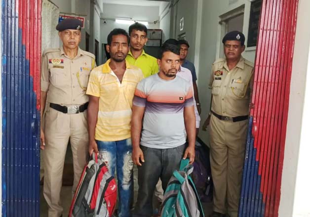 Four Bangladeshi nationals detained at Agartala Railway Station on July 24