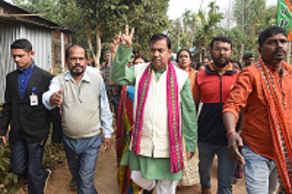 BJP candidate Ramprasad Pal